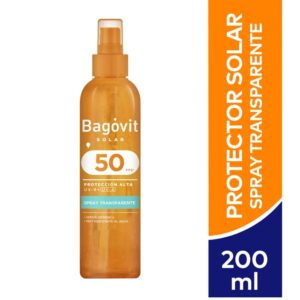 Alternative view of Protector Solar Bagóvit Spray Transparente Fps 50 200 ml