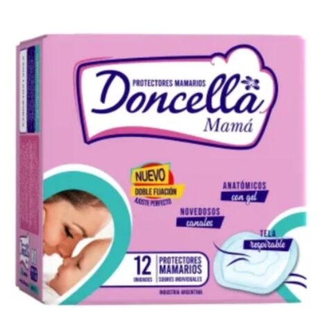 Protectores Mamarios Doncella C/Gel 12 u