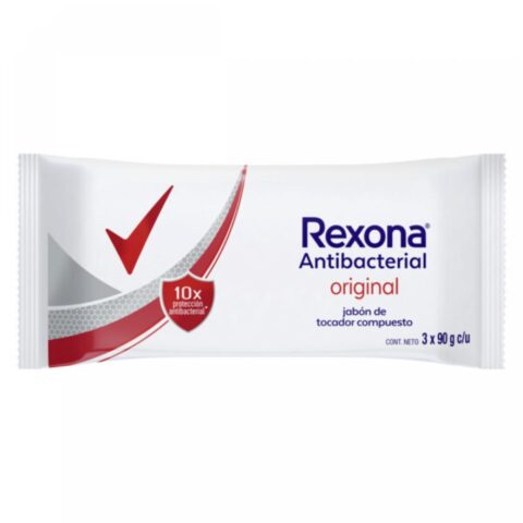 Jabón En Barra Rexona Original Multipack 3u x 90 g