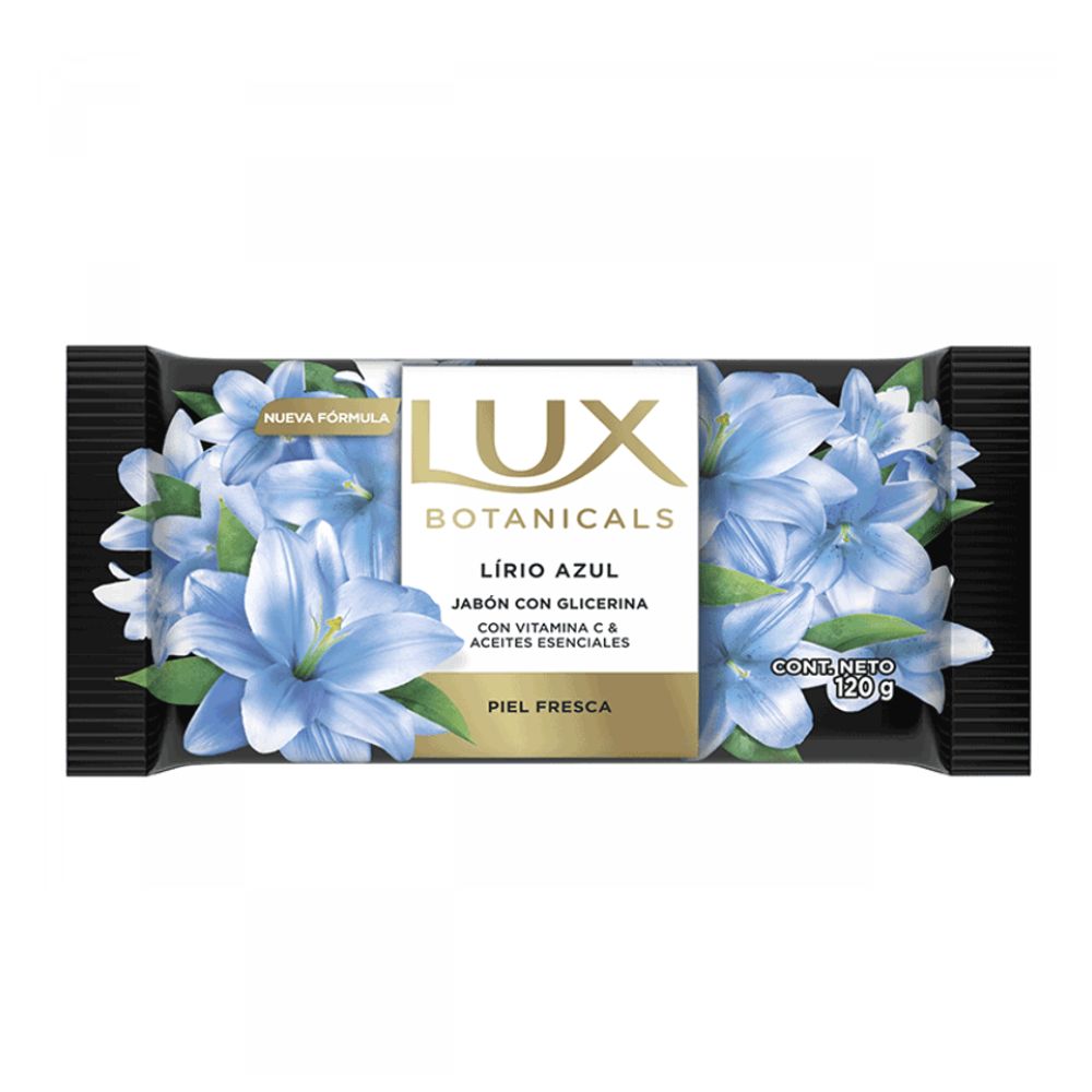 Jabón En Barra Lux Botanicals Lirio Azul 120 g