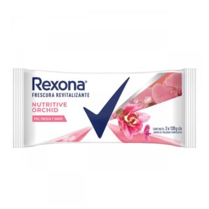 Jabón En Barra Rexona Nutritive Orchid Multipack 3u x 120 g