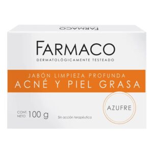 Jabón En Barra Farmaco Azufre 100 g