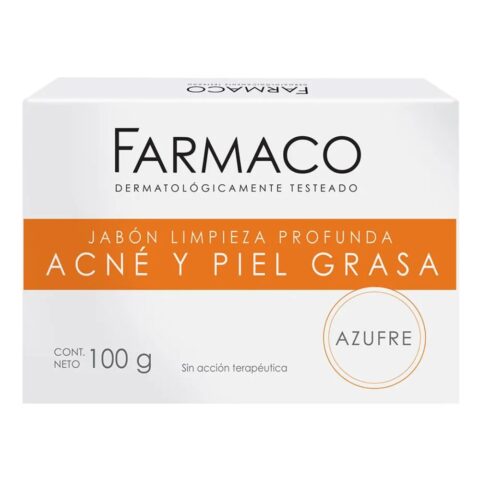 Jabón En Barra Farmaco Azufre 100 g