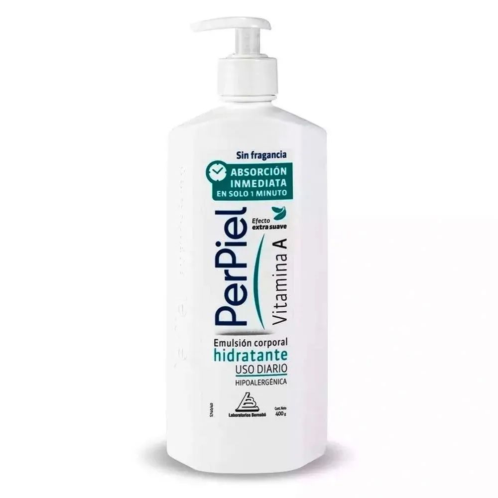 Emulsión Hidratante Perpiel Vitamina A 400 g