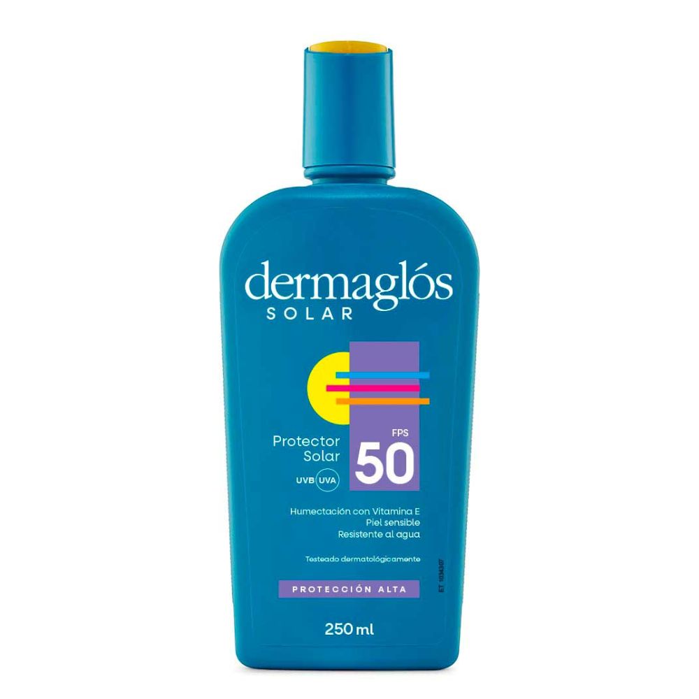 Protector Solar Dermaglós Fps 50 250 ml