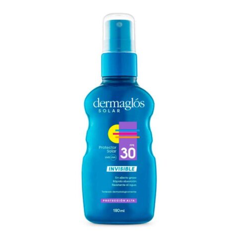 Protector Solar Dermaglós Spray Invisible Fps 30 180 ml