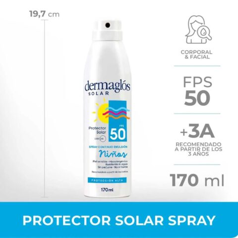 Alternative view of Protector Solar Dermaglós Niños Fps 50 170 ml