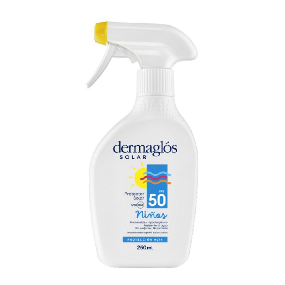 Protector Solar Dermaglós Niños Gatillo Fps 50 250 ml