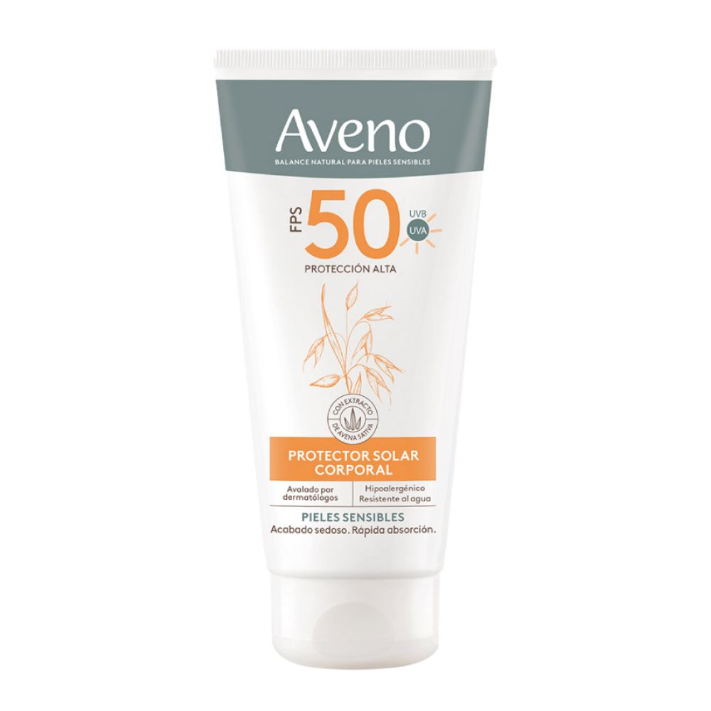 Protector Solar Aveno Emulsión Corporal Fps 50 175 ml
