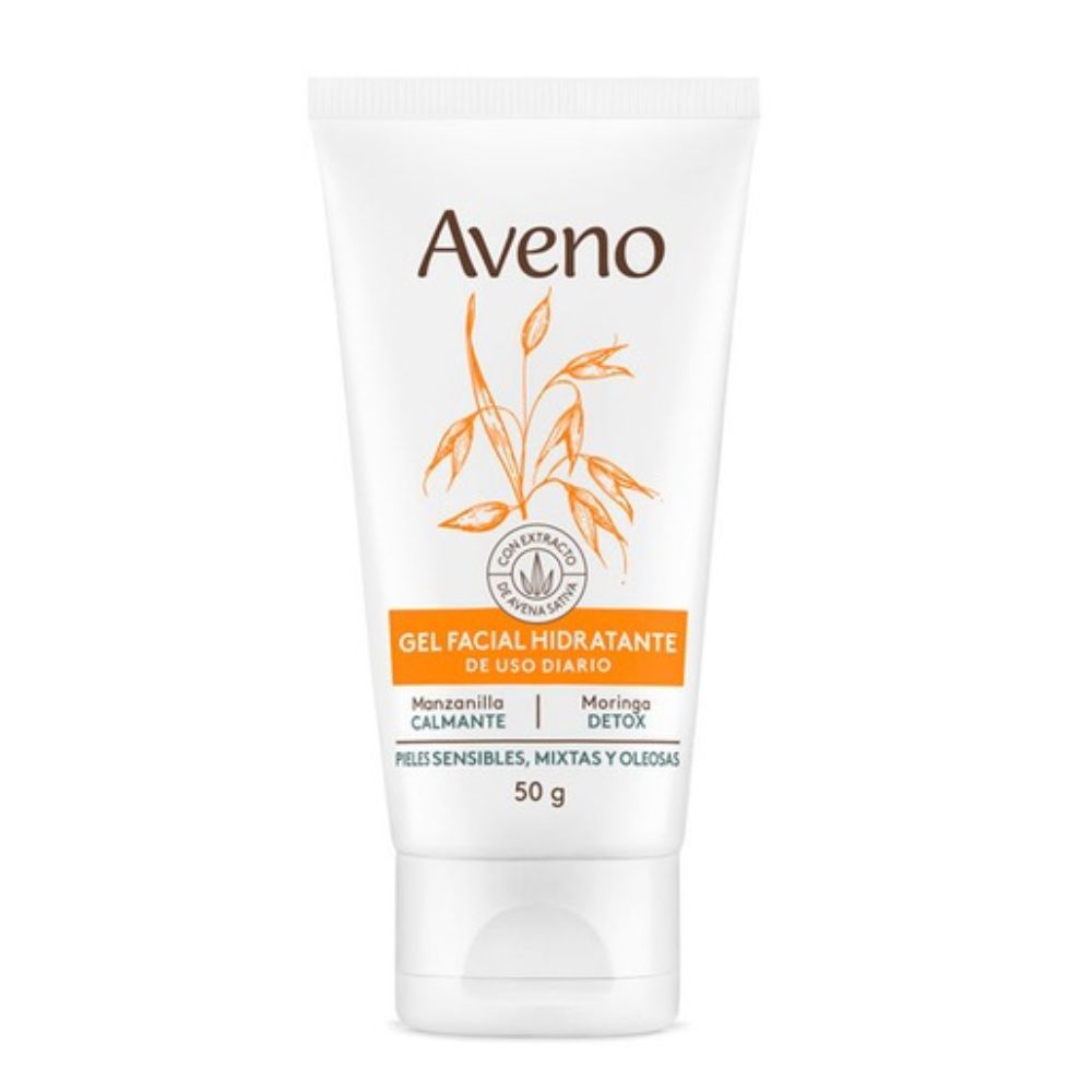 Gel Facial Aveno Hidratante Facial Piel Sensible Mixta 50 g