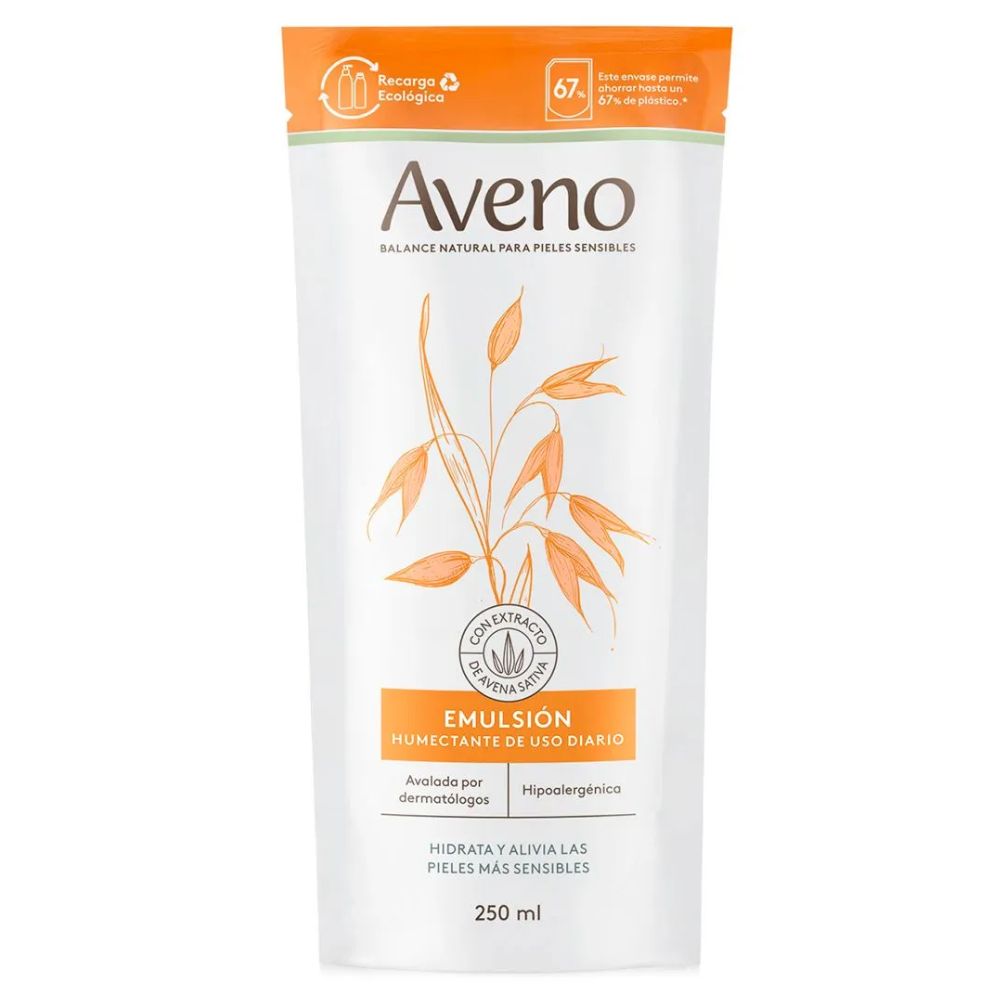 Repuesto Emulsión Aveno Humectante 250 ml