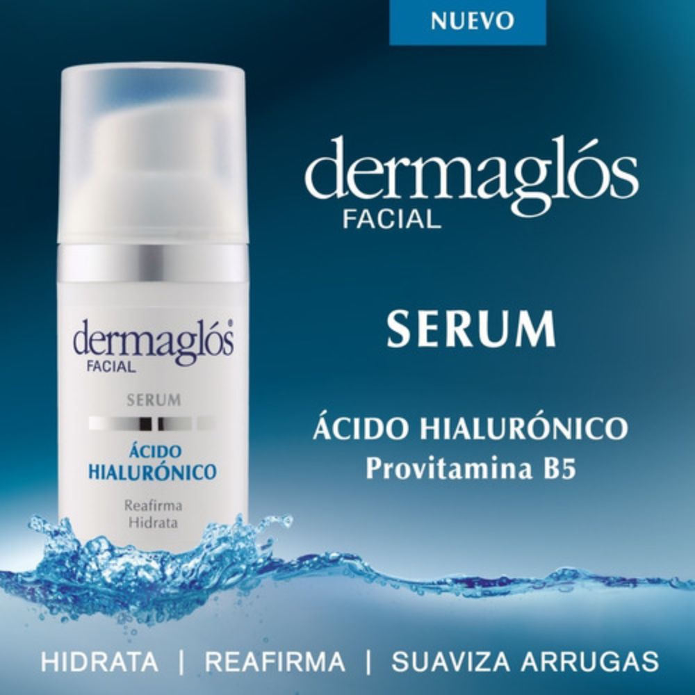 Serúm Facial Dermaglos Ácido Hialurónico 30 ml - Imagen 3