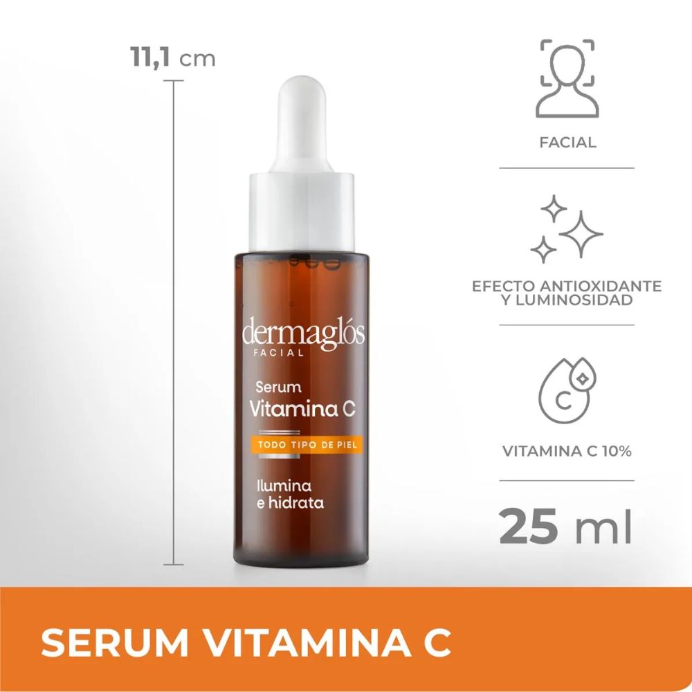 Serúm Facial Dermaglos Vitamina C 25 ml - Imagen 2
