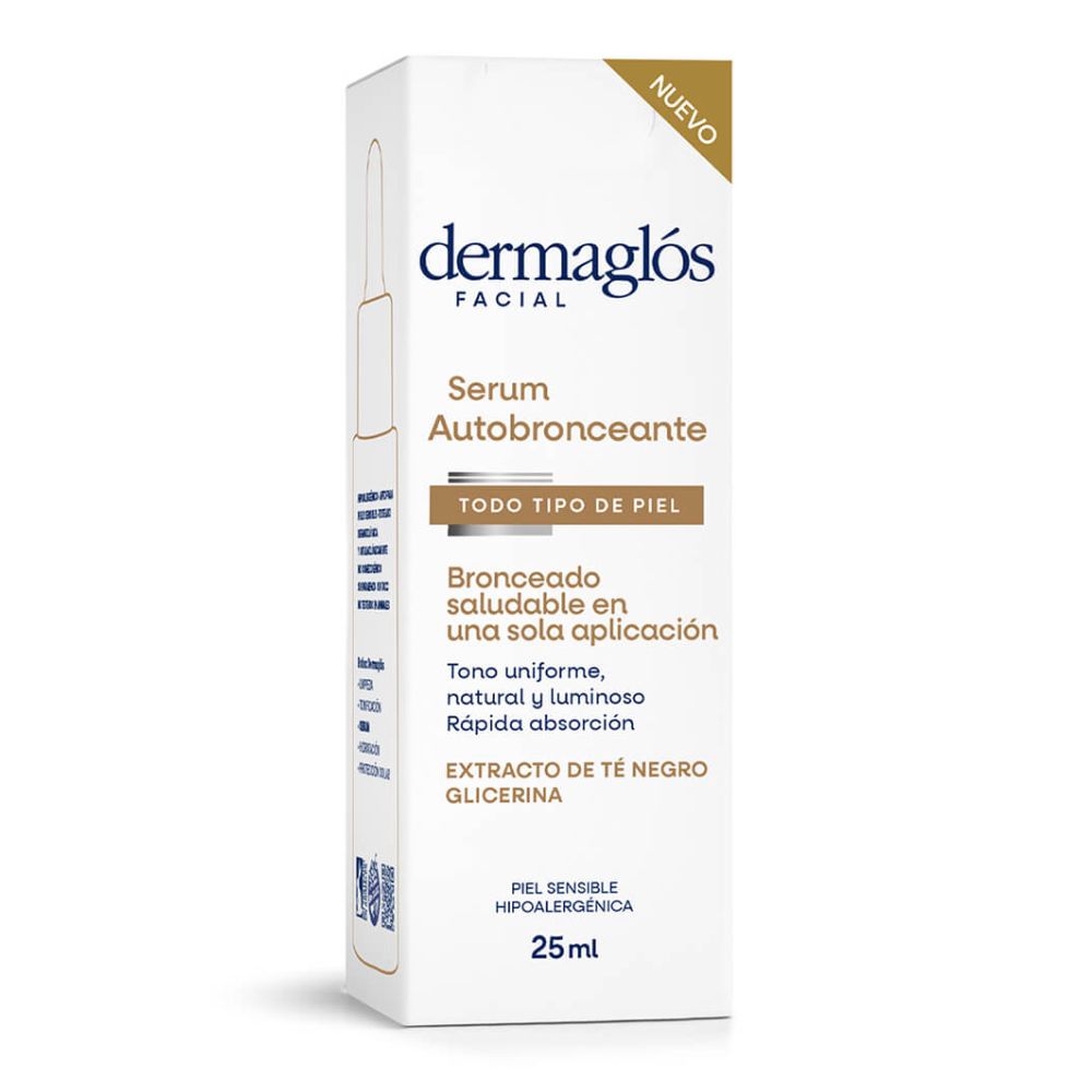 Sérum Autobronceante Dermaglós Facial 25 ml - Imagen 2