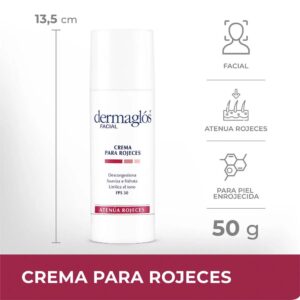 Alternative view of Crema Facial Dermaglos Para Rojeces 50 ml