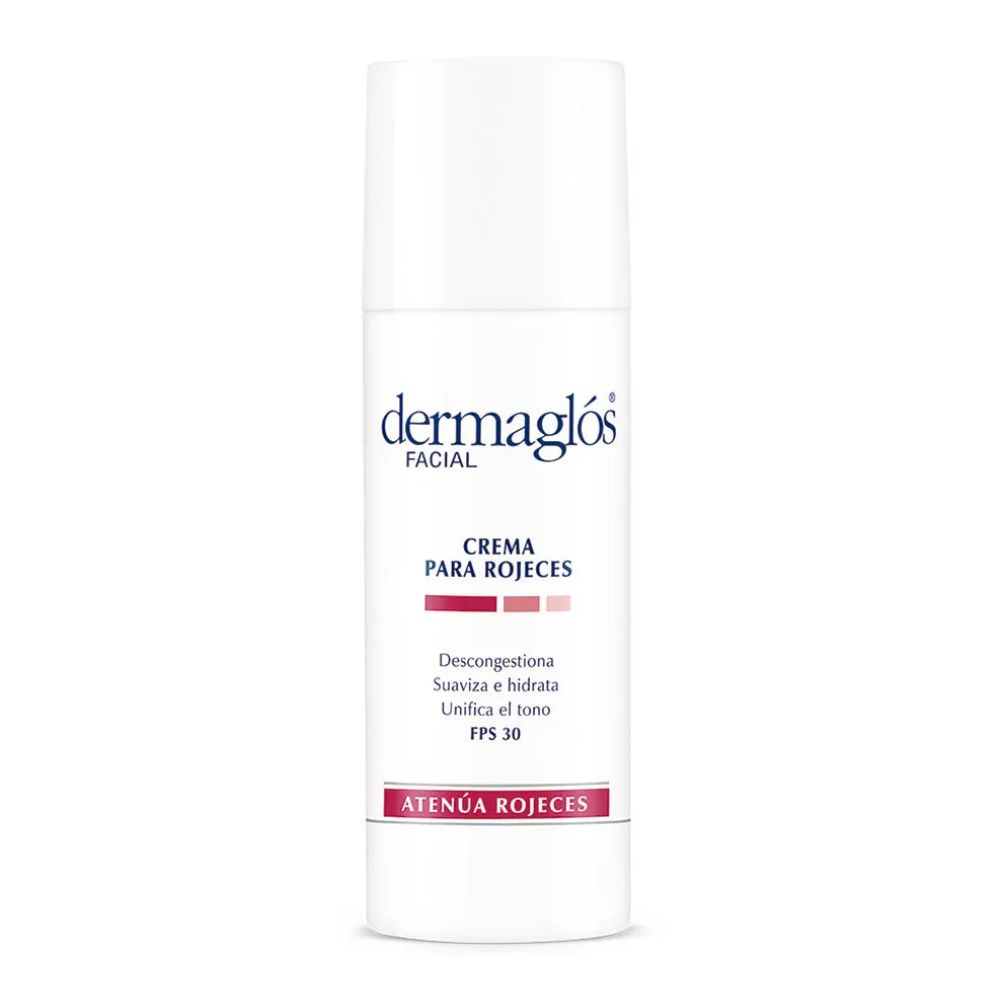 Crema Facial Dermaglos Para Rojeces 50 ml