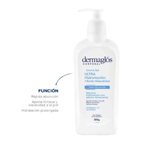 Alternative view of Crema Corporal Dermaglos Gel Ultra Hidratación Acido Hialuronico 300 g