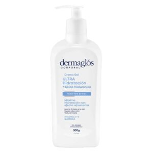 Crema Corporal Dermaglos Gel Ultra Hidratación Acido Hialuronico 300 g