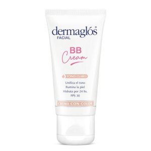 Crema Facial Dermaglos Bb Cream Tono Claro 50 g