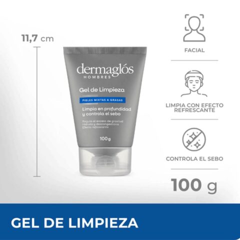 Alternative view of Gel De Limpieza Dermaglos Hombres Pieles Mixtas A Grasas 100 g