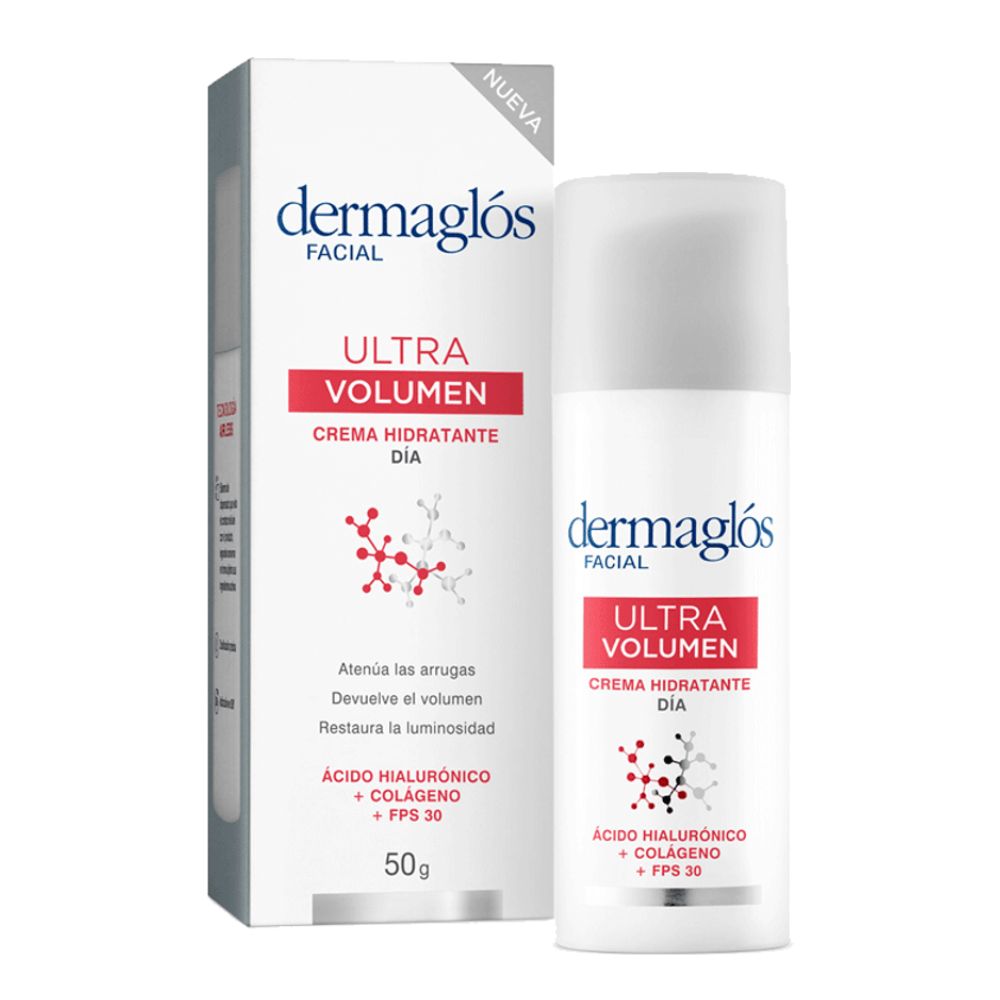 Crema Facial Dermaglos Ultra volumen Dia 50 g - Imagen 2