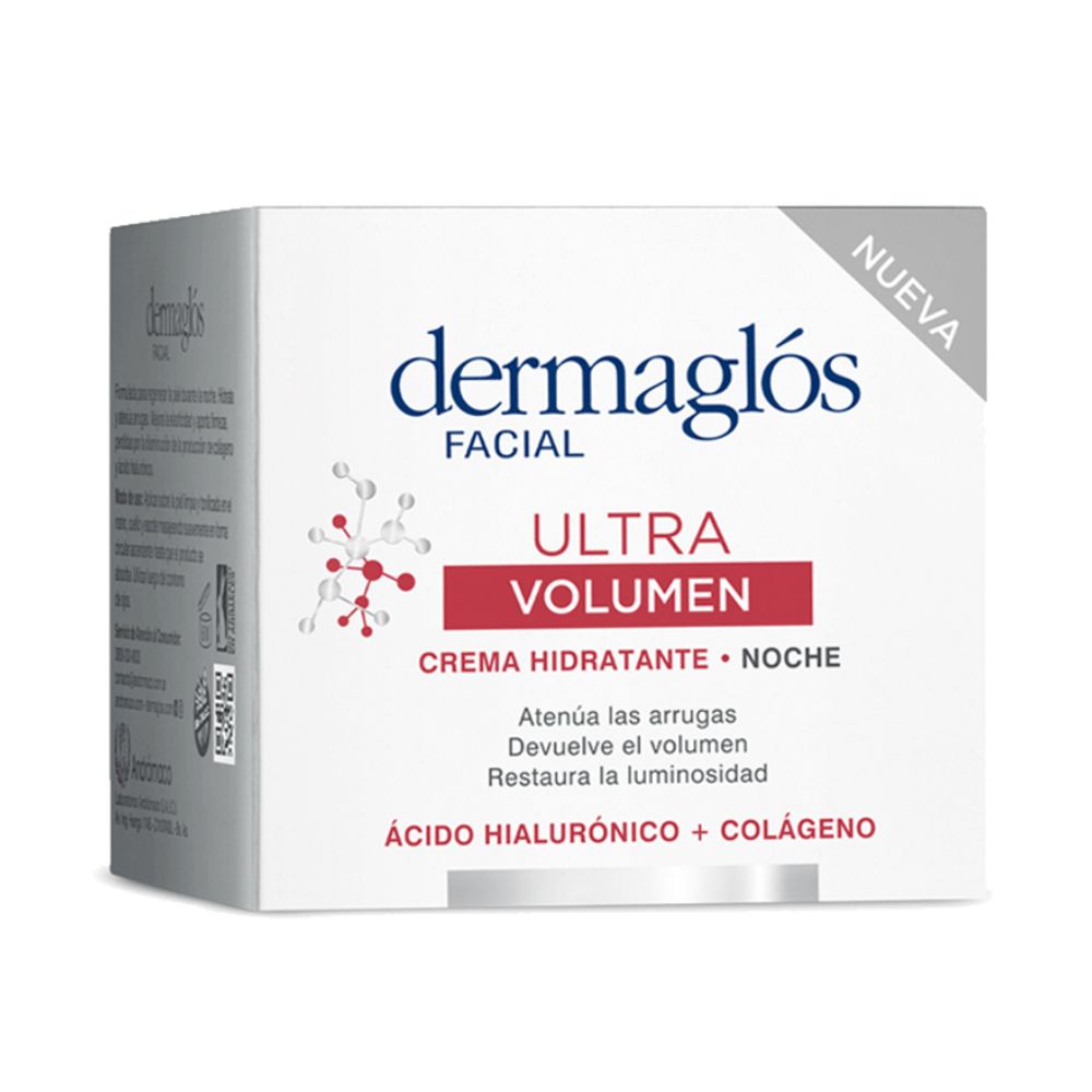 Crema Facial Dermaglos Ultra Volumen Noche 50 g - Imagen 2