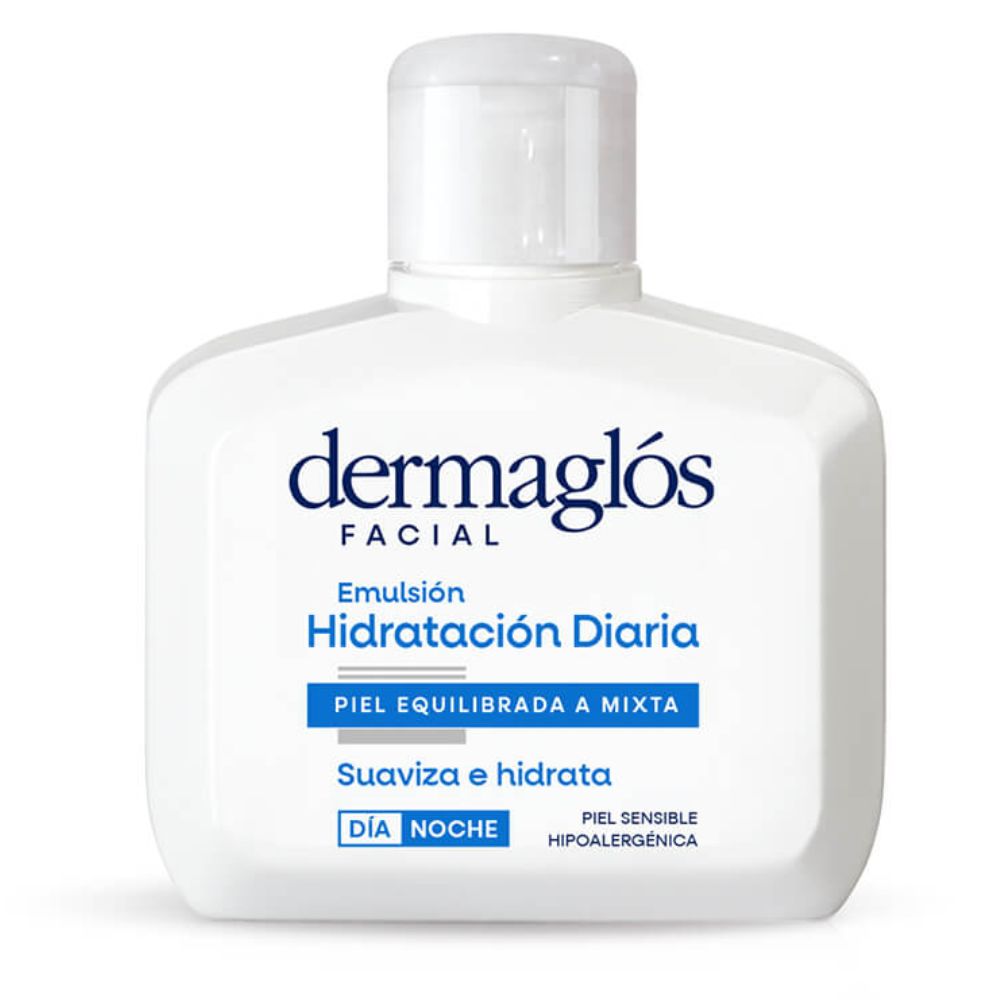 Emulsión Facial Dermaglos Hidratación Diaria Piel Equilibrada a Mixta 75 ml