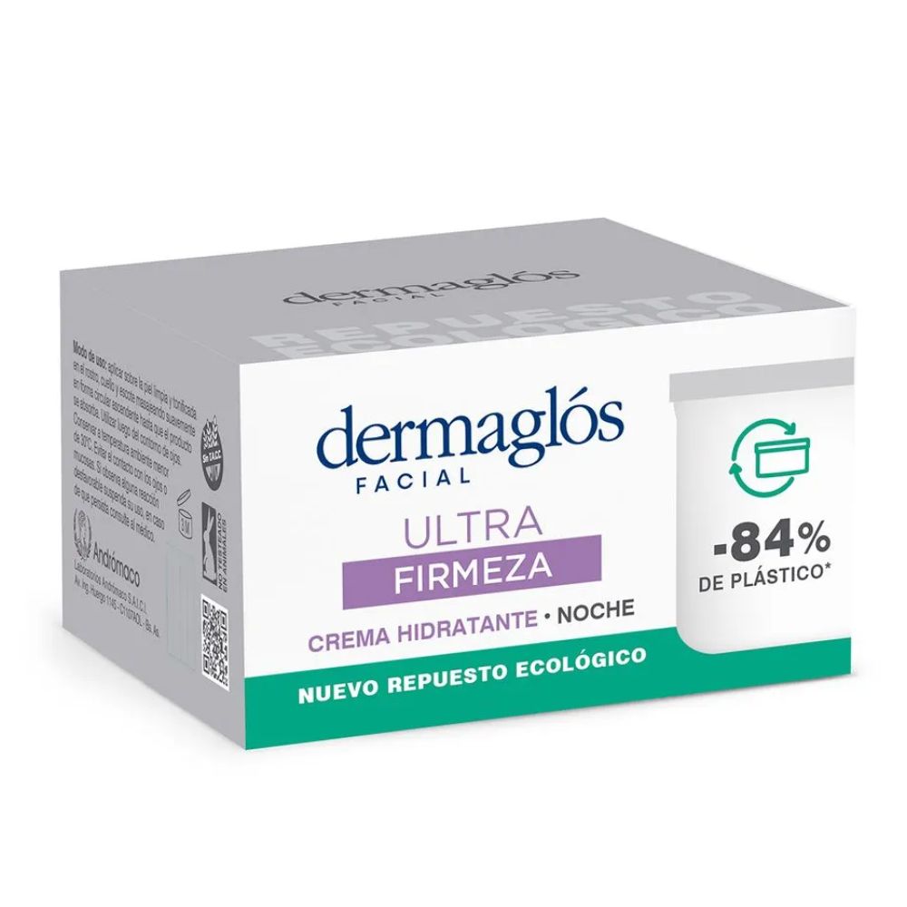 Repuesto Crema Facial Dermaglos De Noche Ultra Firmeza 50 g