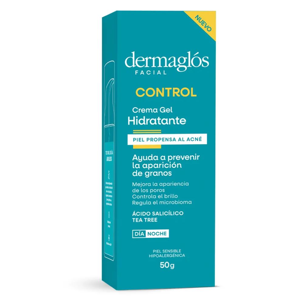 Crema Gel Dermaglos Control Piel Propensa Al Acné 50 g - Imagen 2