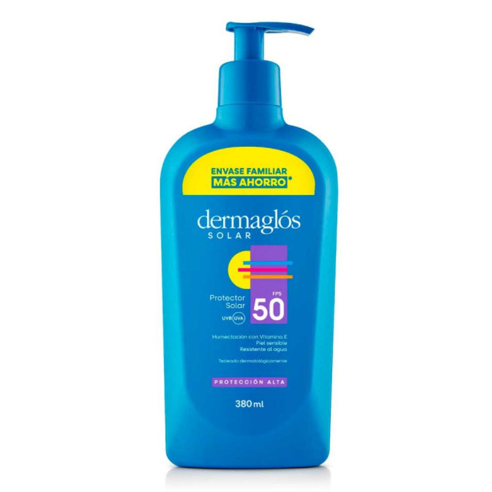 Protector Solar Dermaglós Fps 50 380 ml