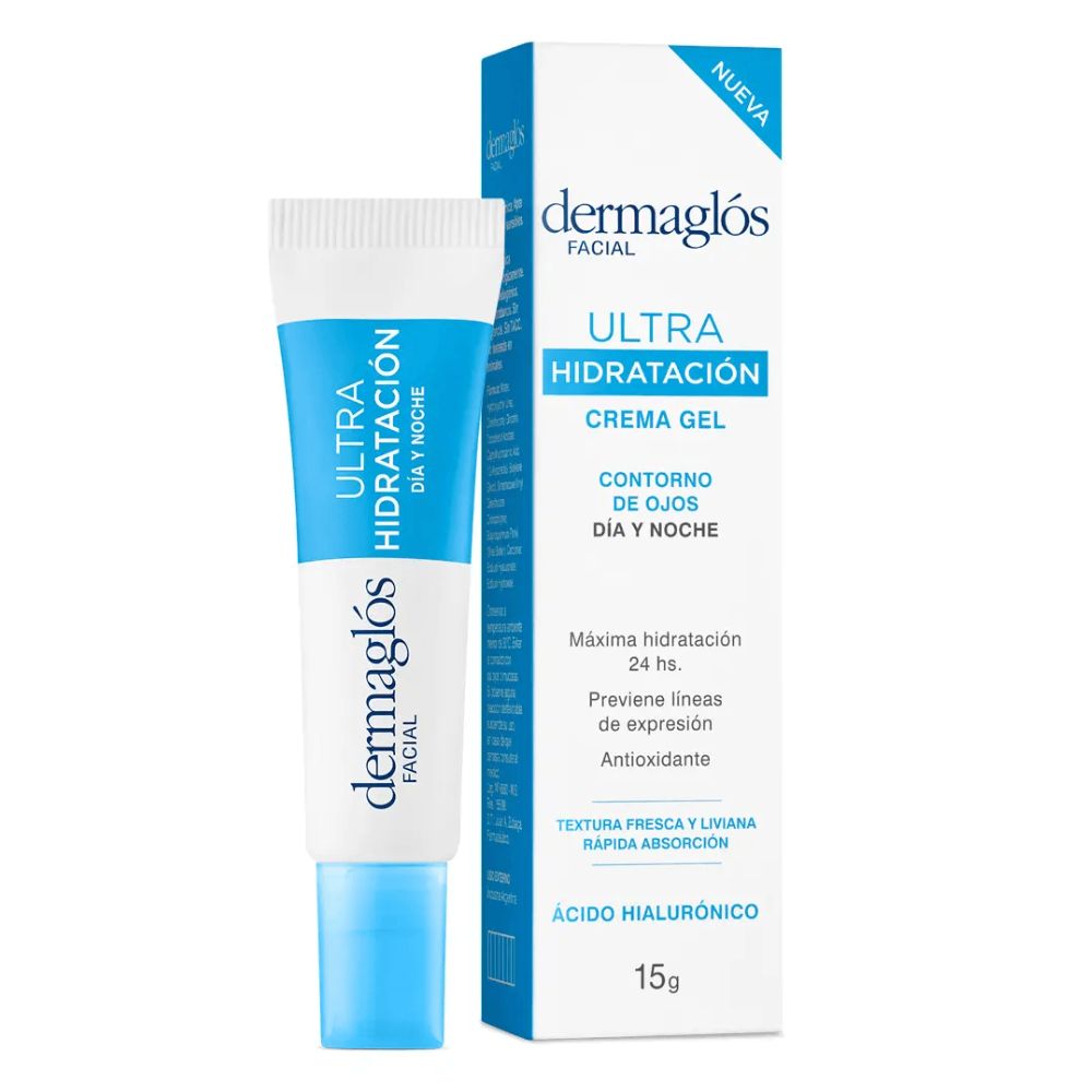 Contorno De Ojos Dermaglos Ultra Hidratante Gel 15 g