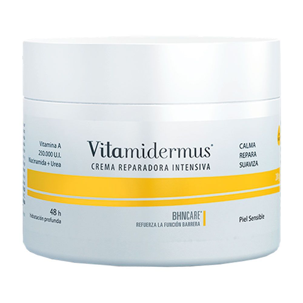 Crema Corporal VitaMidermus Reparadora Intensiva BhnCare 200 g