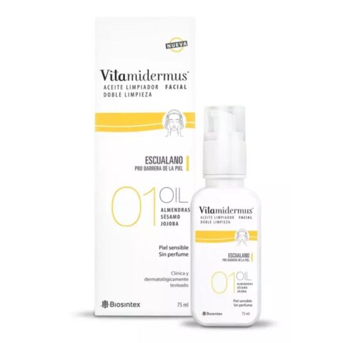 Aceite Limpiador Facial VitaMidermus Escualano 75 ml