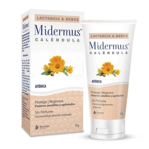 Crema Midermus Calendula Pezones Sensibles Y Agrietados 70 g