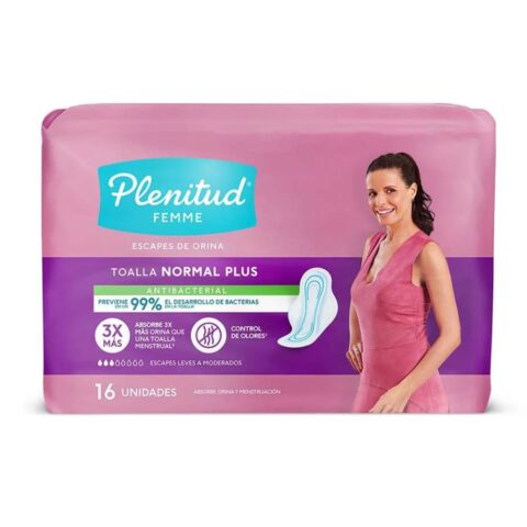 Toalla Femenina Plenitud Normal Plus 16 u