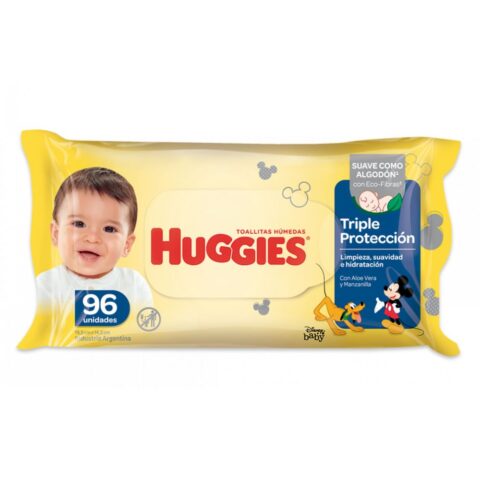 Toallas Húmedas Huggies Triple Protección 96 u