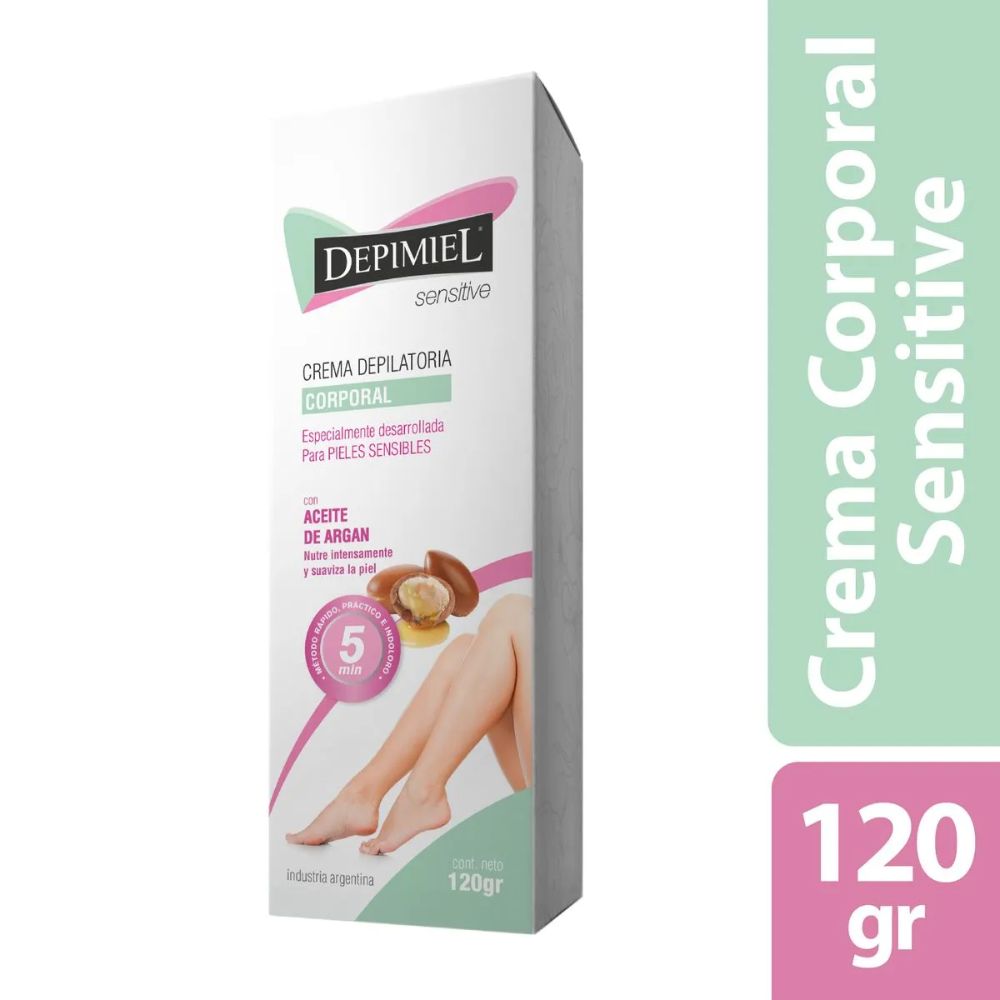 Crema Depilatoria Depimiel Sensitive Corporal 120 g - Imagen 2
