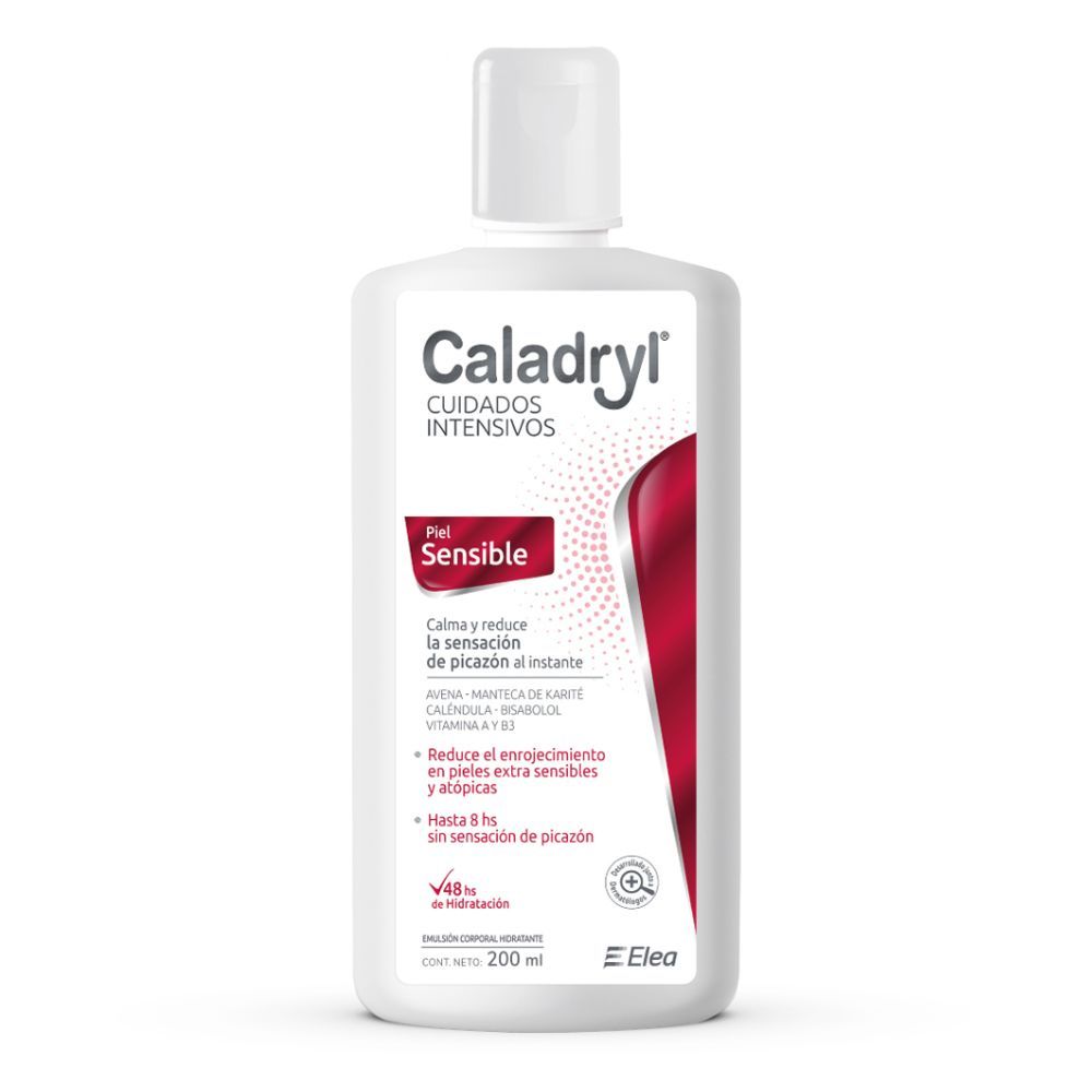 Emulsión Hidratante Caladryl Cuidados Intensivos Piel Sensible 200ml