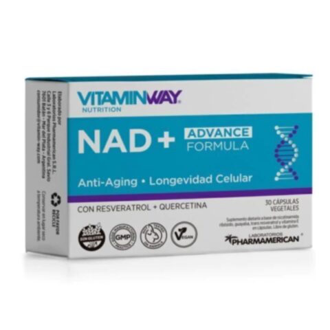NAD + Advance Formula Vitamin Way En Cápsulas 30 u