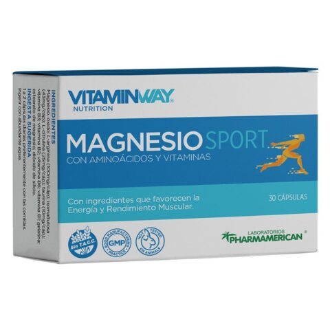 Magnesio Sport Vitamin Way En Cápsulas 30 u