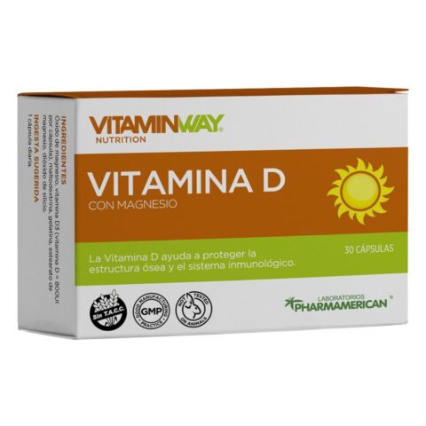 Vitamina D Vitamin Way C/Magnesio En Cápsulas 30 u
