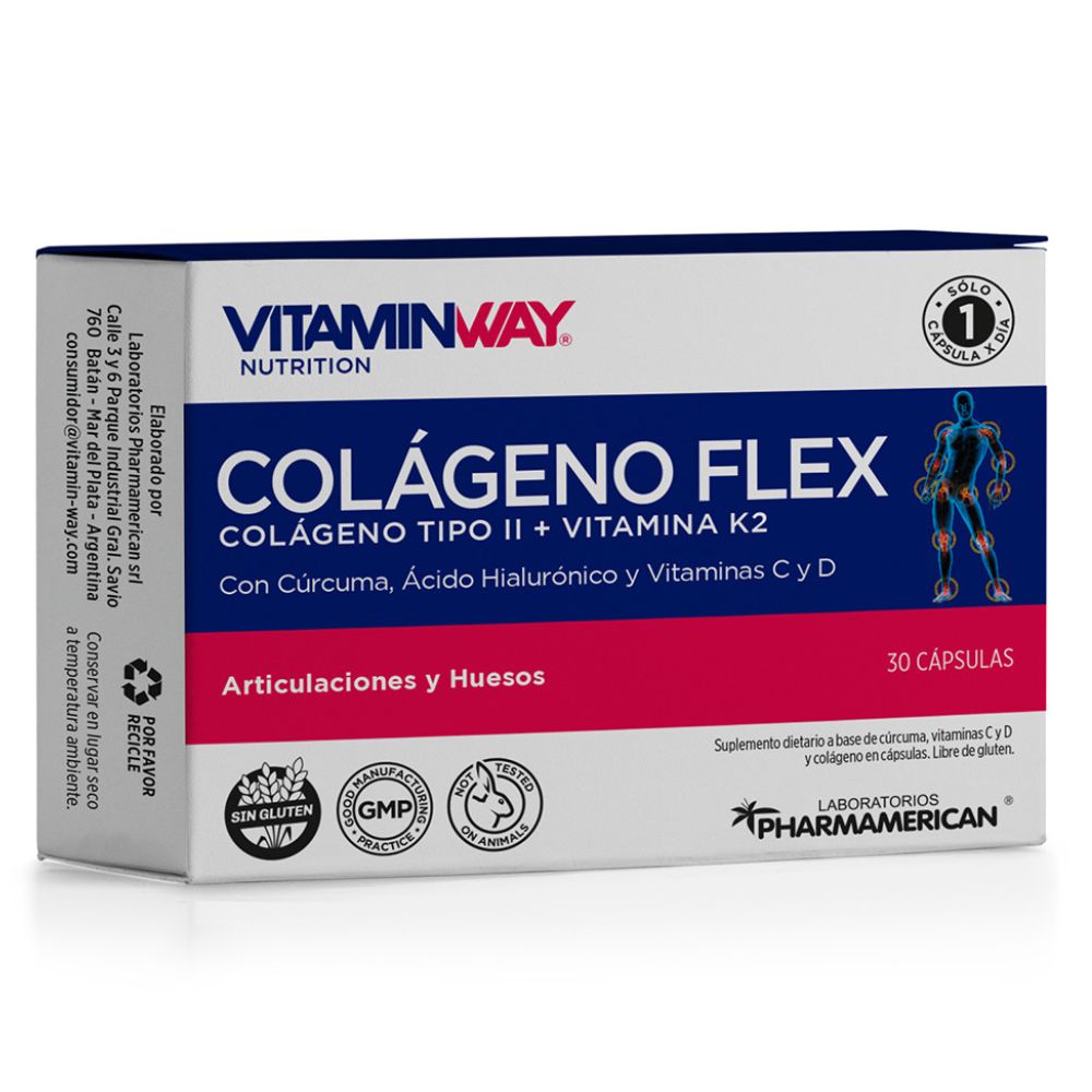 Colágeno Flex Vitamin Way En Cápsulas 30 u