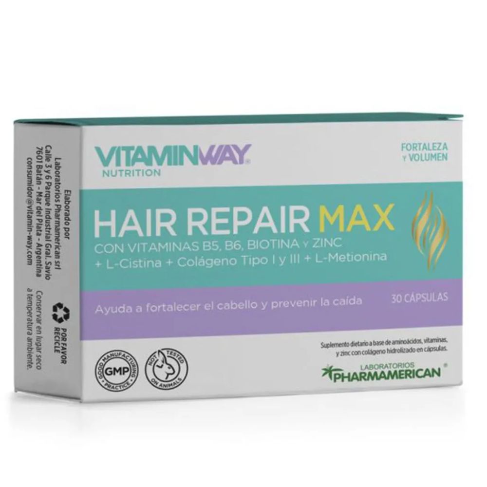 Hair Repair Max Vitamin Way En Cápsulas 30 u
