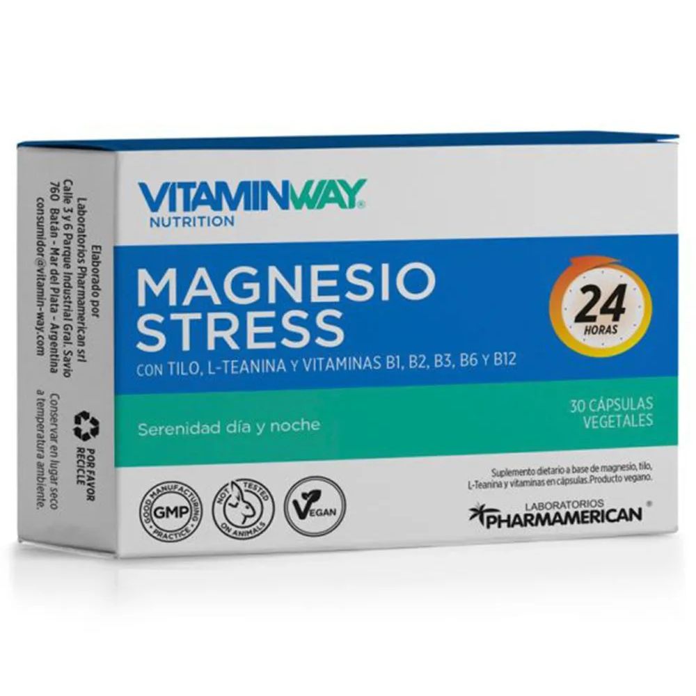 Magensio Stress Vitamin Way En Cápsulas 30 u