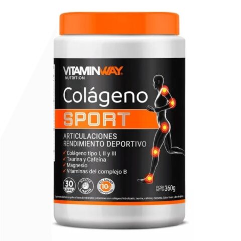 Colágeno En Polvo Vitamin Way Sport Limón 360 g