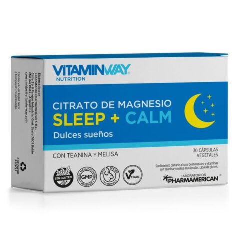 Citrato De Magnesio Sleep + Calm Vitamin Way En Cápsulas 30 u