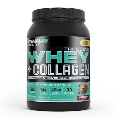 Proteína En Polvo + Colágeno Vitamin Way Chocolate 930 g