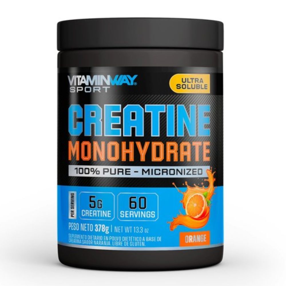 Creatina Monohidrato Vitamin Way Naranja 378 g