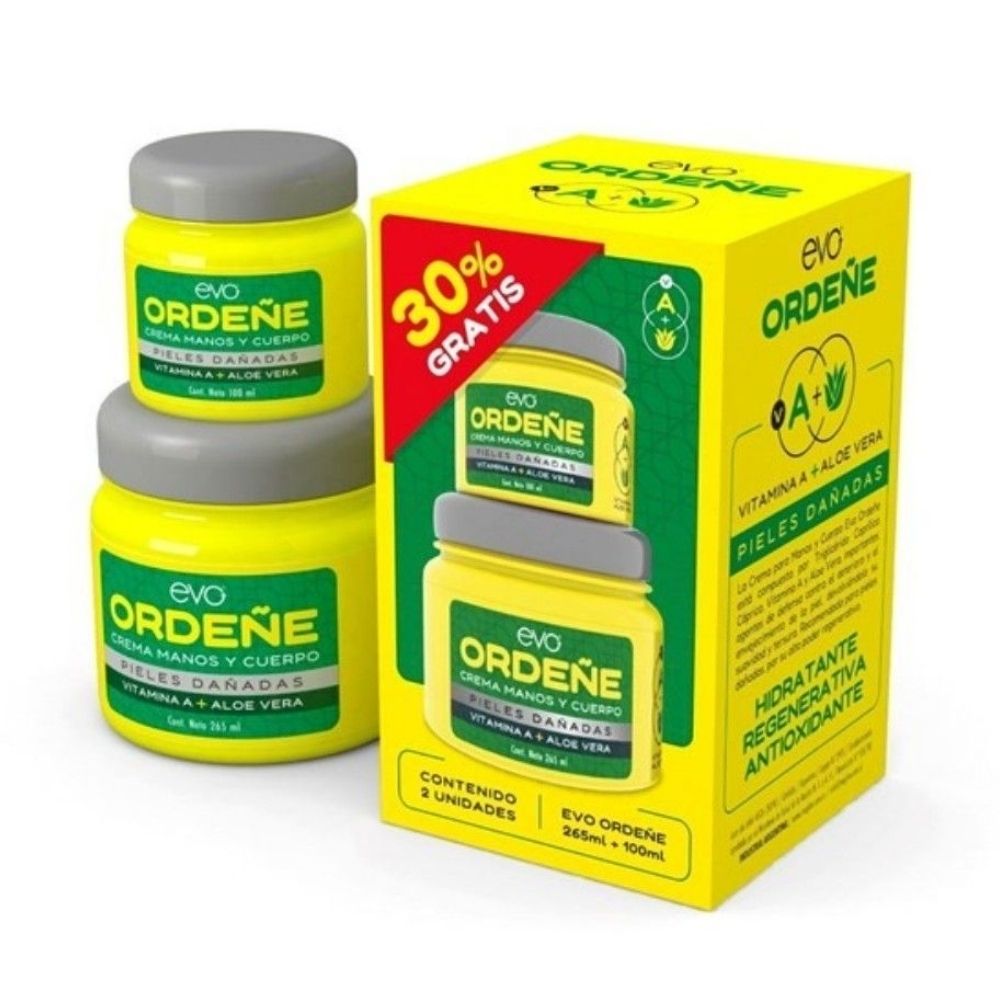 Crema Corporal Evo Ordeñe 265 ml + 100 ml