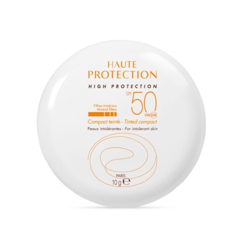 Protector Solar Avène Compacto C/Color Dorado Fps 50 10 g